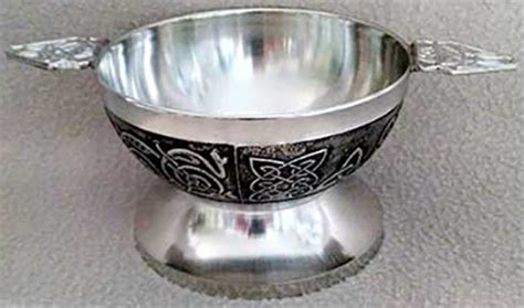 Quaich Wedding Cup - Celtic - Mullingar Pewter