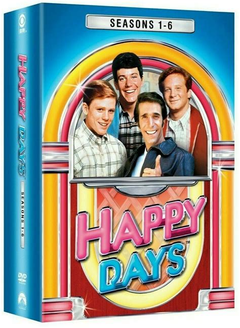 Buy HAPPY DAYS - TV Series the Complete Seasons 1-6 on DVD 1 2 3 4 5 6 ...