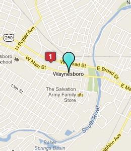 Waynesboro Va Zip Code Map - United States Map