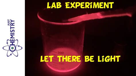 Chemiluminescence - Just Chemistry - YouTube