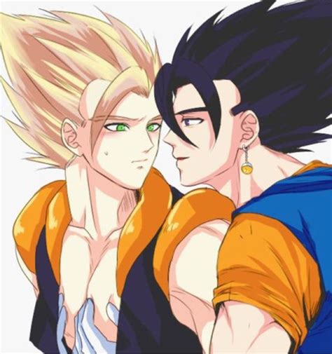 Gogeta X Vegito Kiss