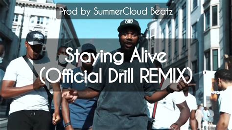 Bee Gees - Staying Alive(Official Drill Remix) (prod. by SummerCloud ...