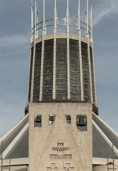 Architecture Interior Design of Liverpool Metropolitan Cathedral Editorial Stock Photo - Image ...