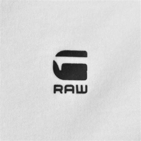 G Star Raw Lash Logo T Shirt White | Mainline Menswear