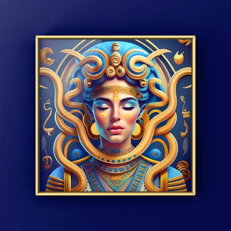 AI Art Face PNG Download Posters Art Print Medusa - Etsy