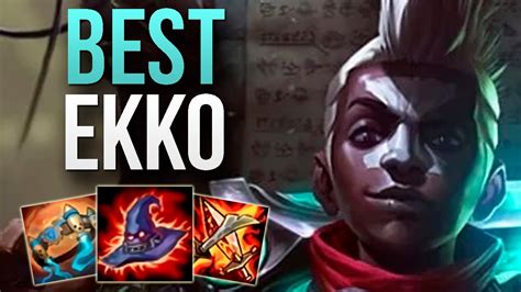 BEST EKKO IN THE WORLD SOLO CARRY GAMEPLAY! | CHALLENGER EKKO JUNGLE GAMEPLAY | Patch 10.10 S10 ...