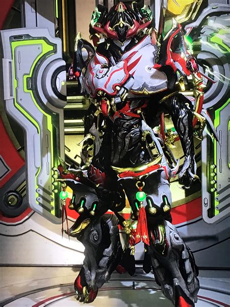 Warframe fashion frame nezha prime deluxe 2021 by cybertech02 on DeviantArt