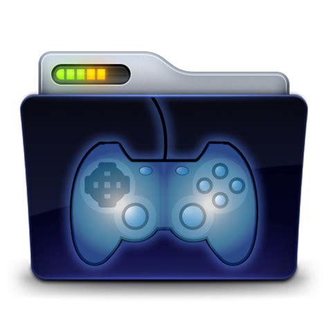 Games Folder Icon by zeaig on DeviantArt