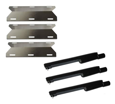 Jenn Air Gas Grill Repair Kit Replacement Grill Heat Plate and Burner – 3 Pack (CBF301, SPA231 ...