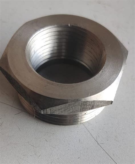 Male Flanged Stainless Steel Bushings, Material Grade: 304, Size: 1.5X1inch at best price in Mumbai