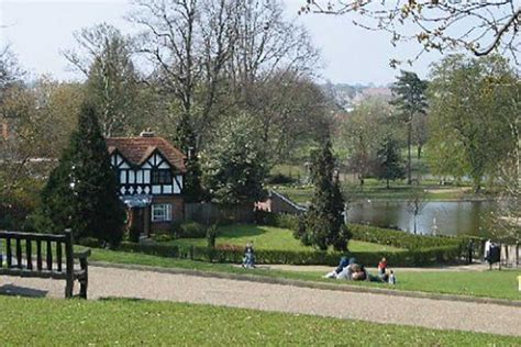 Colchester Castle Park and Museum by the River Colne