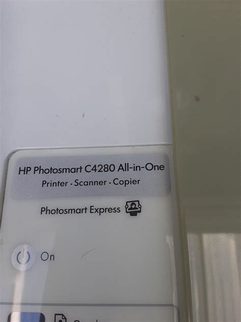 HP Photosmart C4280 All-In-One Inkjet Printer Scanner Untested Needs Power Cord 808736757744 | eBay