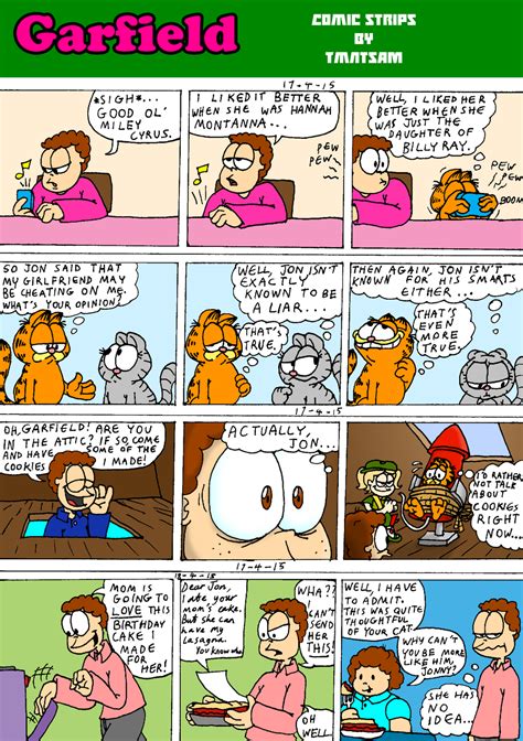 Garfield Comic Strips Collection 8 by tmntsam on DeviantArt