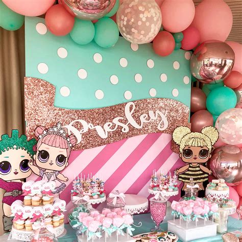 LOL Surprise Doll Party by Bizzie Bee Creations Doll Birthday Cake, 7th ...