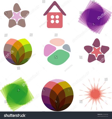 Vector Cartoon Style Icon Set Stock Vector (Royalty Free) 41950336 ...