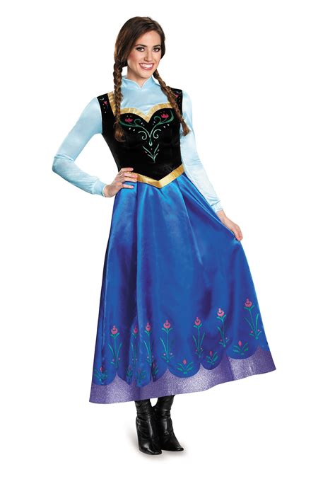 Frozen Traveling Anna Prestige Costume