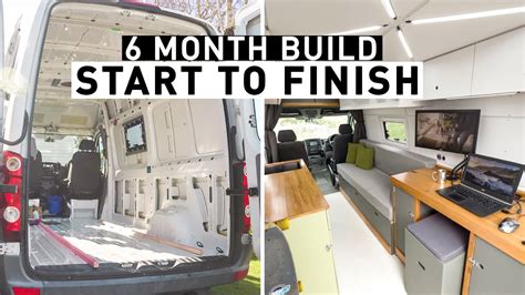 DIY Camper Van Conversion. Full Build Timelapse - YouTube