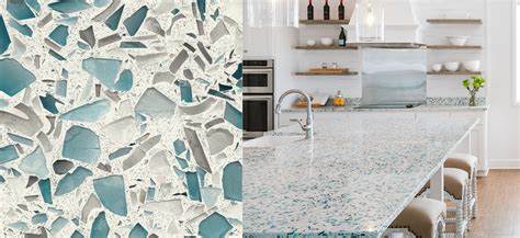 Five Gorgeous Recycled Glass Kitchen Countertops – Things In The Kitchen