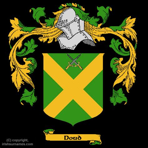 Doud Coat of Arms, Family Crest - Free Image to View - Doud Name Origin History and Meaning of ...