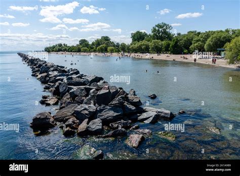 Toronto Islands Park Centre Island Beach. Ontario, Canada Stock Photo ...