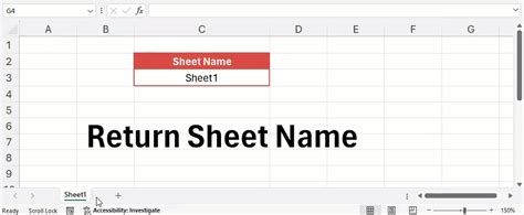 4 Formulas That Can Return An Excel Tabs Name - Worksheets Library