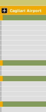 Cagliari Airport | Cagliari International Airport Elmas (CAG)