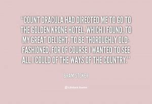 Dracula By Bram Stoker Quotes. QuotesGram