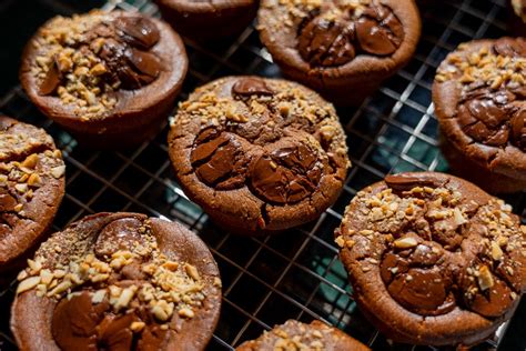 Chocolate Peanut Butter Mochi Muffins — Eat Cho Food