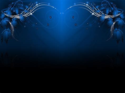 Powerpoint Background Blue And Black