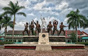 PETA Monument In Blitar City, East Java Is A Heroic Symbol