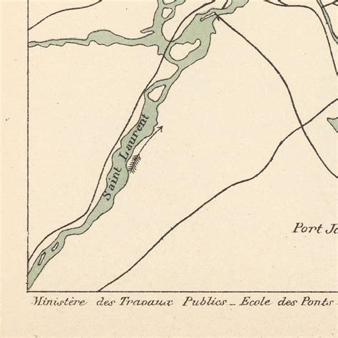 Old Map of the Port of Montreal 1881 Fine Reproduction - Etsy