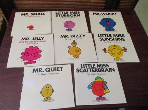 Mr Men Books Collection of Eight Mr Men / Little Miss Books - Etsy UK