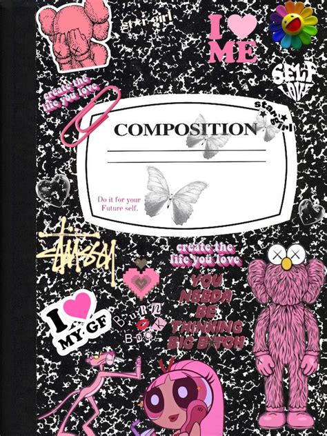 Composition Notebook Wallpaper - Etsy