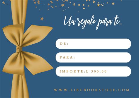 Certificados de Regalo | libubookstore.com