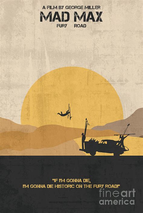 Mad Max - Fury Road Poster Painting by Adam Asar