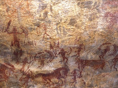 The Characteristics of Indian Rock Paintings, Pictographs, Petroglyphs ...