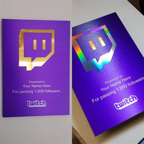 Custom Designed & Personalized Twitch Streamer Follower - Etsy UK