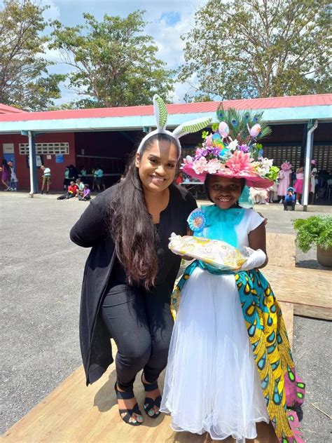 Easter bonnet parade at Edinburgh Government Primary