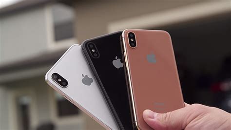 iPhone 8 Black Vs Silver Vs Copper Gold Colors Compared [Video] | Redmond Pie