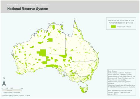 The Australian National Reserve System and Booderee National Park | Download Scientific Diagram