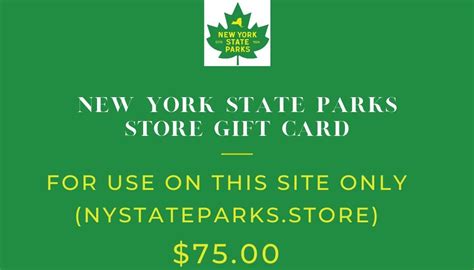 New York State Parks E-Gift Card — Shop New York State Parks