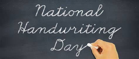 6 National Handwriting Day Activities - Universal Publishing Blog