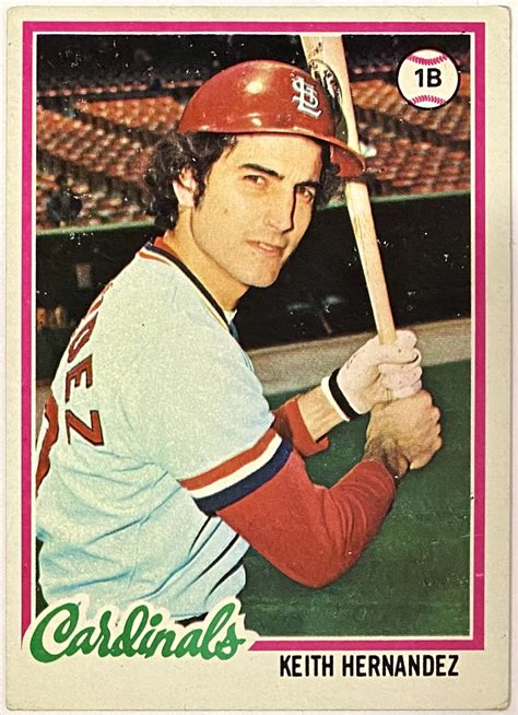 Keith Hernandez 1978 Topps St. Louis Cardinals Baseball Card – KBK Sports