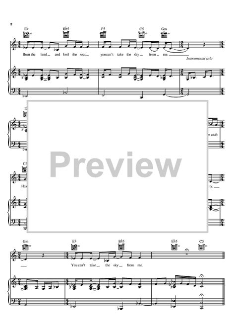 Firefly Main Title" Sheet Music by Greg Edmonson for Piano/Vocal/Chords ...