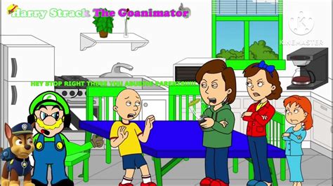 Me And The Others Saving Goanimate Caillou From His Abusive Parents ...