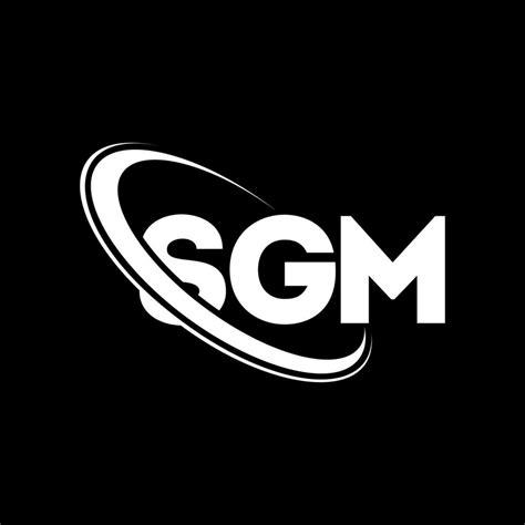 logotipo de sgm. letra sgm. diseño del logotipo de la letra sgm ...