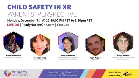 Child Safety in VR: Parents' Perspective | Ready Hacker One