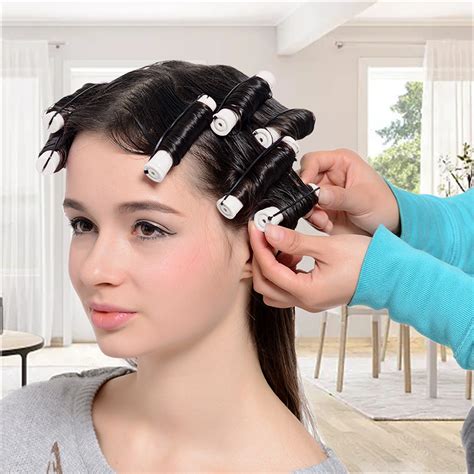 Short Band Cover Fringe Curling Border Size Cold Bar Hair Tool Hair for ...