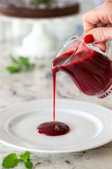 Delicious and Versatile Raspberry Coulis