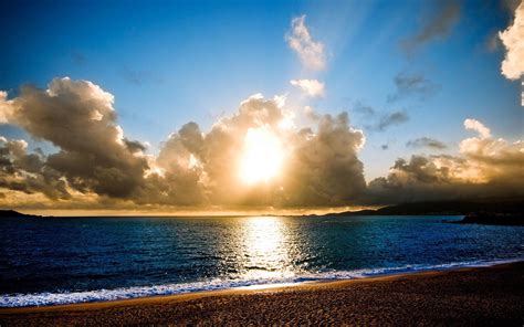 Beach Sunrise wallpaper | 1920x1200 | #6725